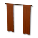 精緻窗簾(顏色B)裝飾箱