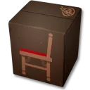 經典木製召喚椅箱(紅色)