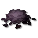 黑色真色草花瓣