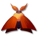 紅色色彩蛾